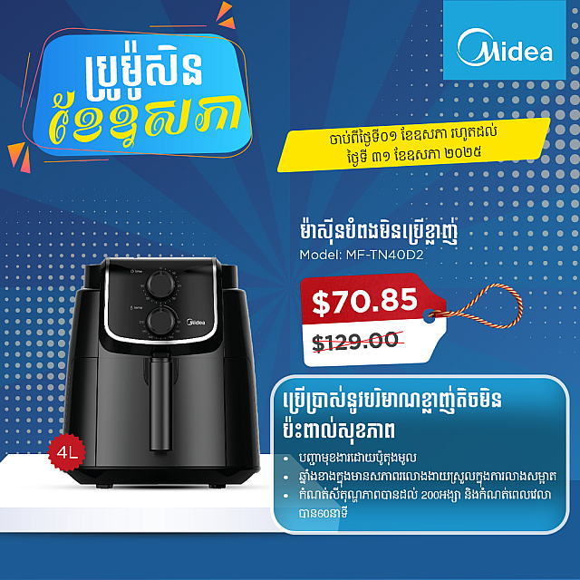 Midea Air Fryer (4L)